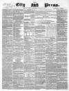 London City Press Saturday 22 August 1857 Page 1