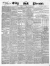 London City Press Saturday 19 September 1857 Page 1