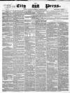 London City Press Saturday 10 October 1857 Page 1