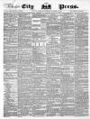London City Press Saturday 24 October 1857 Page 1