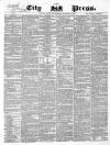 London City Press Saturday 31 October 1857 Page 1