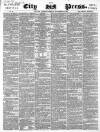 London City Press Tuesday 10 November 1857 Page 1