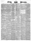 London City Press Saturday 19 December 1857 Page 1
