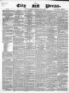 London City Press Saturday 29 May 1858 Page 1