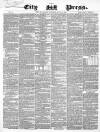 London City Press Saturday 10 July 1858 Page 1