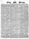 London City Press Saturday 16 October 1858 Page 1