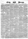 London City Press Saturday 23 October 1858 Page 1