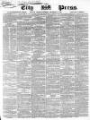 London City Press Saturday 11 December 1858 Page 1