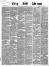 London City Press Saturday 09 July 1859 Page 1
