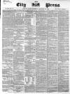 London City Press Saturday 22 September 1860 Page 1
