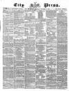 London City Press Saturday 09 November 1861 Page 1