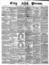 London City Press Saturday 21 February 1863 Page 1