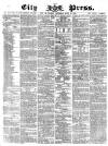 London City Press Saturday 13 June 1863 Page 1