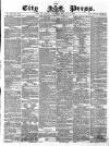 London City Press Saturday 14 January 1865 Page 1