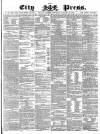 London City Press Saturday 28 January 1865 Page 1
