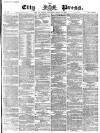 London City Press Saturday 20 March 1869 Page 1