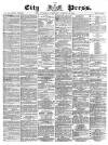 London City Press Wednesday 22 December 1869 Page 1