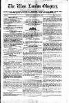 West London Observer Saturday 02 February 1856 Page 1