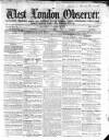 West London Observer Saturday 03 January 1857 Page 1