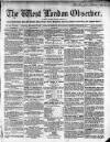 West London Observer Saturday 14 November 1857 Page 1