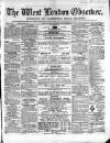 West London Observer Saturday 19 October 1861 Page 1