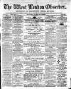 West London Observer Saturday 04 January 1862 Page 1
