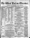 West London Observer Saturday 27 December 1862 Page 1