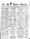 West London Observer Saturday 07 August 1869 Page 1