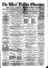 West London Observer Saturday 09 February 1884 Page 1
