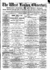 West London Observer Saturday 06 December 1884 Page 1