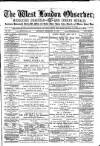 West London Observer Saturday 19 December 1885 Page 1