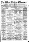 West London Observer Saturday 16 January 1886 Page 1