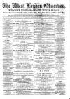 West London Observer Saturday 13 November 1886 Page 1