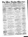 West London Observer Saturday 01 January 1887 Page 1