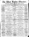 West London Observer Saturday 03 December 1887 Page 1