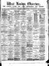 West London Observer Saturday 25 October 1890 Page 1