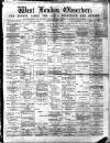 West London Observer Saturday 01 October 1892 Page 1