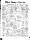 West London Observer Saturday 07 January 1893 Page 1