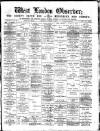 West London Observer Saturday 21 January 1893 Page 1