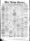West London Observer Saturday 10 February 1894 Page 1