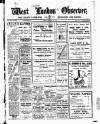 West London Observer Friday 03 January 1919 Page 1