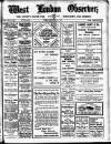 West London Observer Friday 21 November 1919 Page 1
