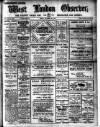 West London Observer Friday 19 December 1919 Page 1
