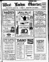 West London Observer Friday 08 April 1921 Page 1