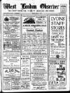 West London Observer Friday 07 March 1924 Page 1