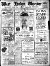 West London Observer Friday 30 October 1925 Page 1