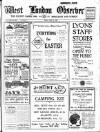 West London Observer Friday 02 April 1926 Page 1