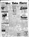 West London Observer Friday 24 May 1940 Page 1