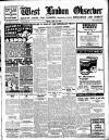 West London Observer Friday 28 June 1940 Page 1