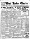 West London Observer Friday 27 September 1940 Page 1